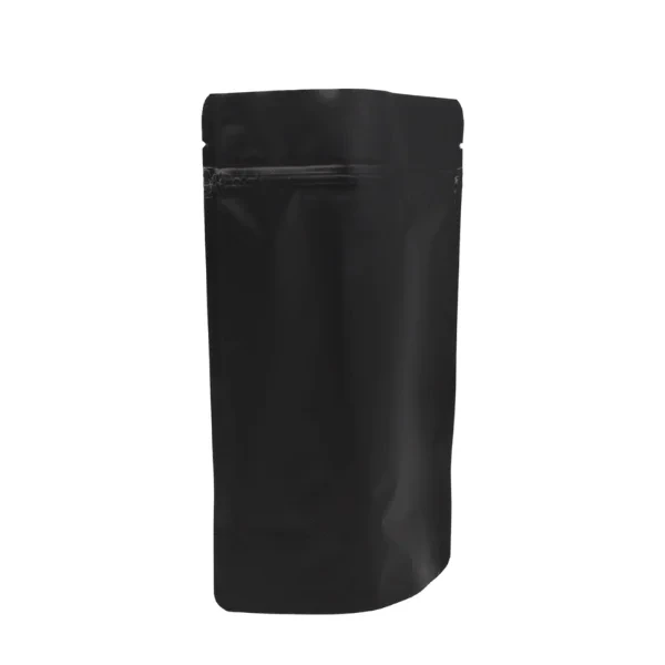 Mat Siyah Alüminyum Kilitli Doypack - görsel 3