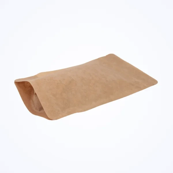 Kraft Geniş Pencereli Kilitli Doypack - görsel 5