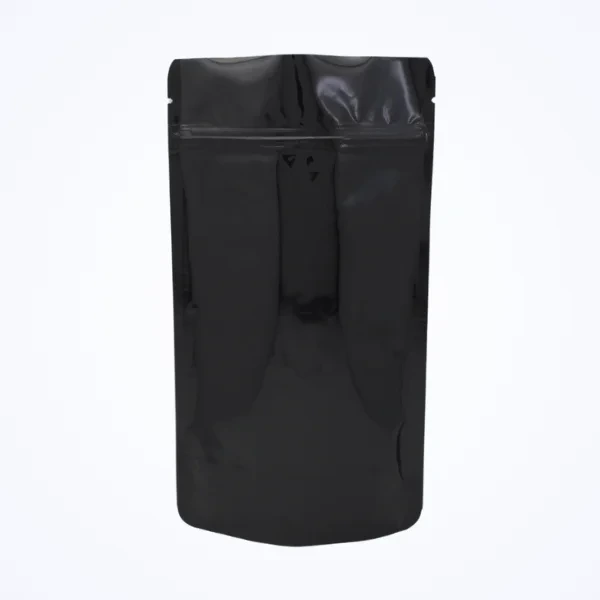 Siyah Alüminyum Kilitli Doypack - görsel 1