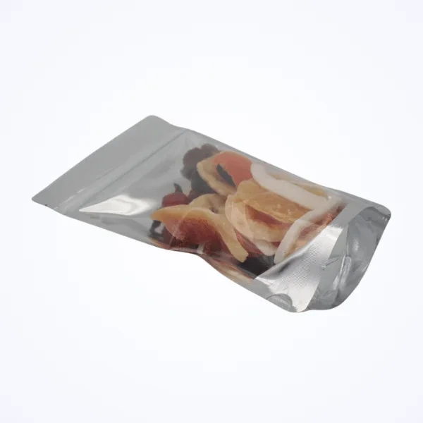 Şeffaf Metalize Kilitli Doypack - görsel 3
