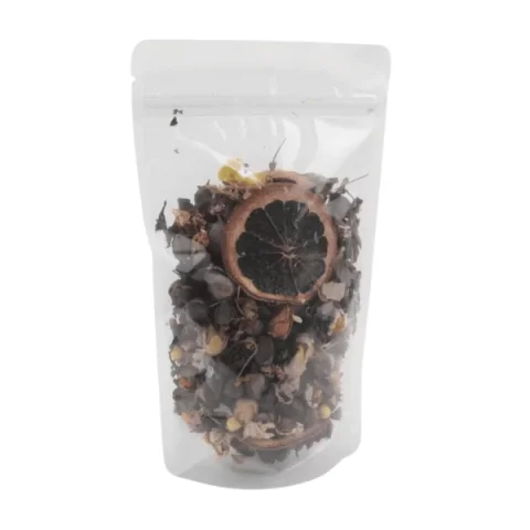 Şeffaf Kilitli Doypack - 8.5 cm x 14.5 cm x 2.5 cm + 2.5 cm