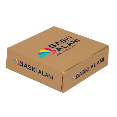 Özel Baskılı Kraft Sedefli Kuru Pasta Kutusu - 1000 Gr | Kuru Pasta Kutusu