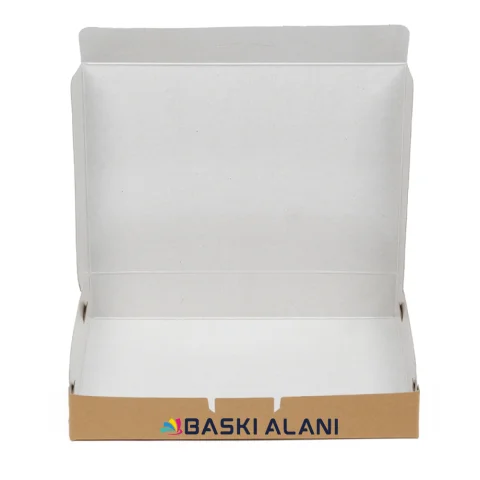 Özel Baskılı Sedefli Kraft Baklava Kutusu - 500 Gr | Baklava Kutusu